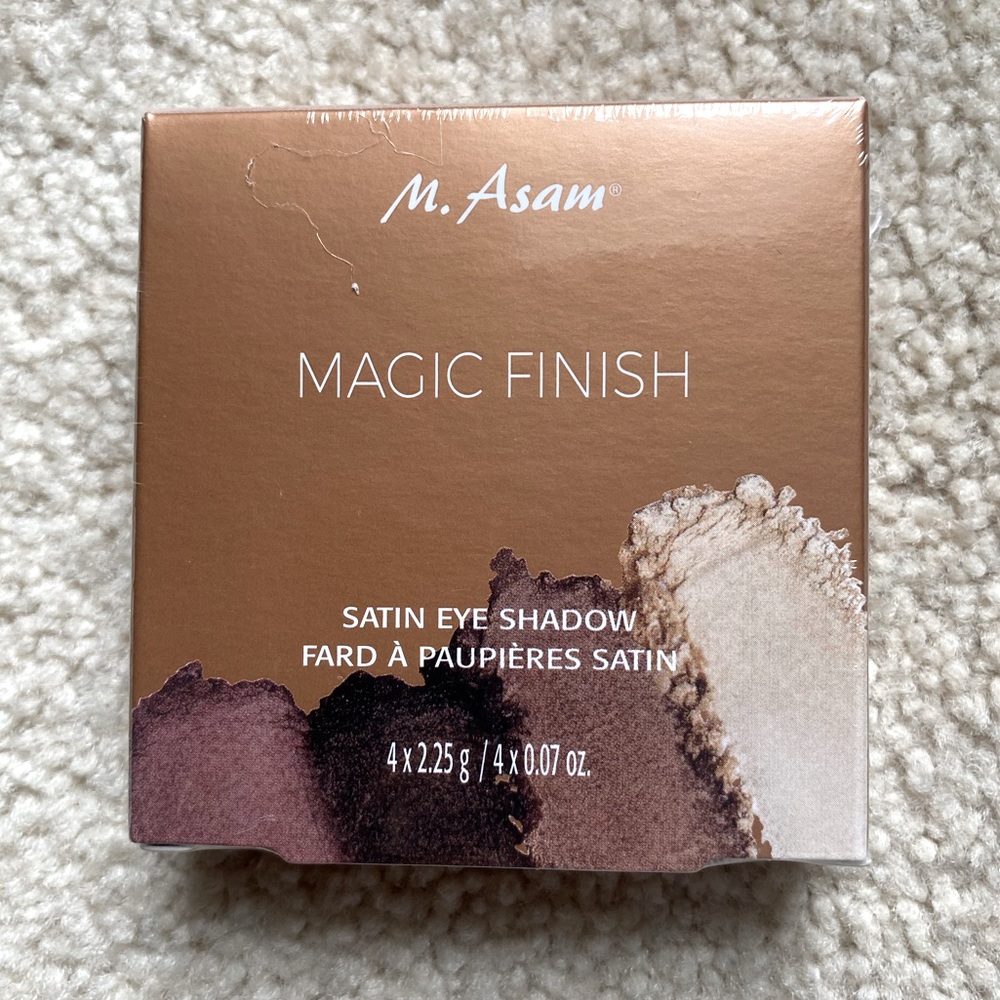 M. Asam Magic Finish Satin Eye Shadow Quad New😍